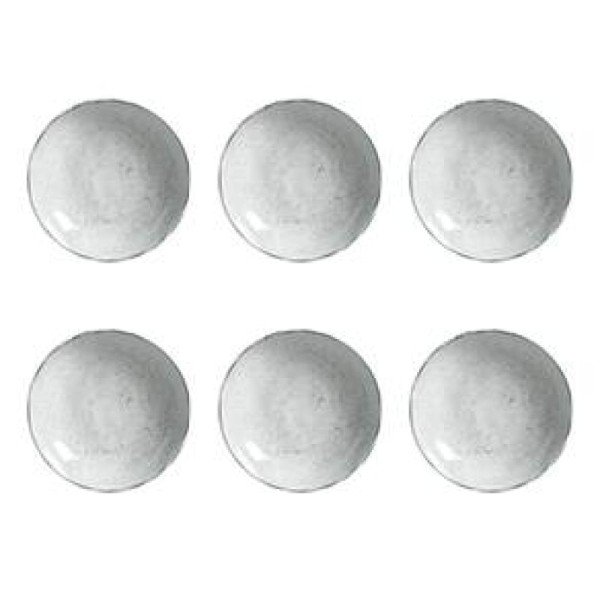Encontraproduto.com.br - Conjunto de Pratos Fundos Porto Brasil Bio Echo com 6 Peças - Branco