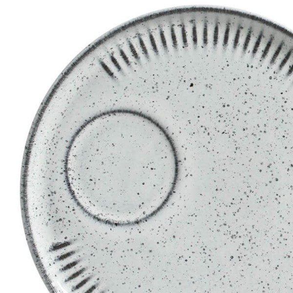 Encontraproduto.com.br - Conjunto de Xícaras de Chá Empilháveis com Pires Porto Brasil Titanium 6 peças - 230 ml