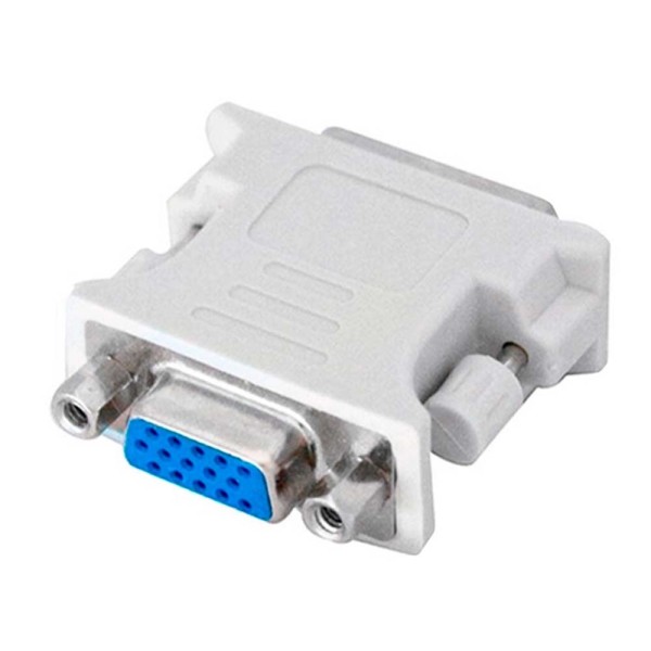 Encontraproduto.com.br - Adaptador Conversor Dvi 24+5 (macho) X Vga (fêmea) X-cell, Branco - Xc-adp-32