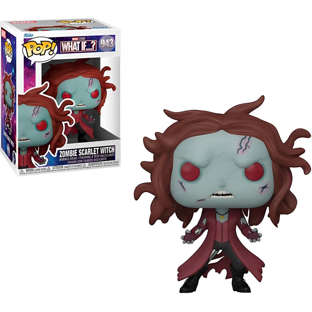 Encontraproduto.com.br - Figuras Colecionáveis - Funko Pop - What If? - Feiticeira Escarlate Zumbi - Piticas