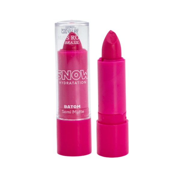 Batom Snow Hydratation Semi Matte Cor 03 - Miss Rose
