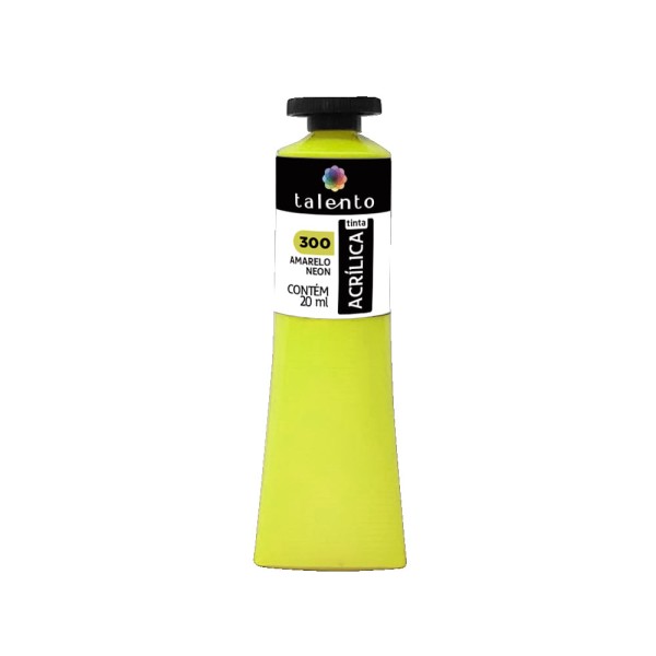 Tinta Acrílica 20ml Talento Tons Neon