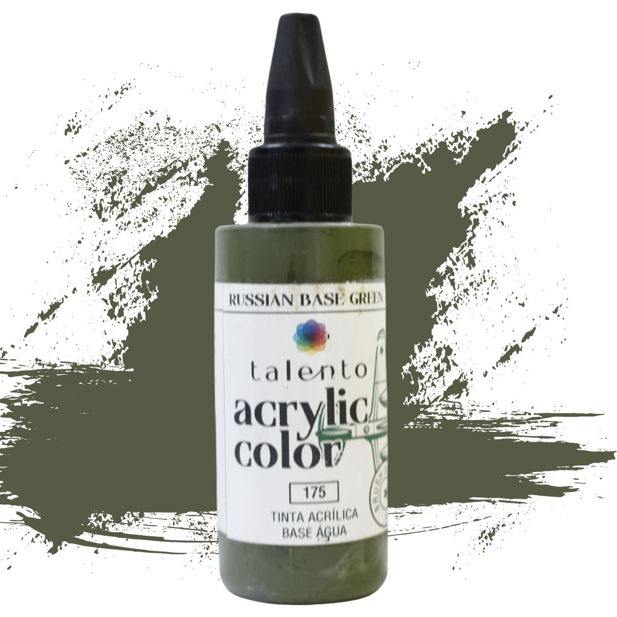 Tinta Acrylic Color 30ml 175 Russian Base Green