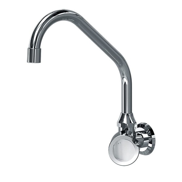 Torneira para Cozinha de Parede Ouro Fino 1168 CC40 Fani