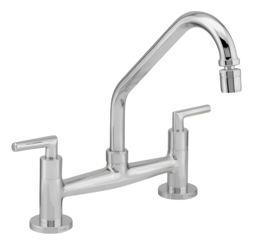 Misturador p/ Cozinha Jade Clássica de Mesa c/ Bica Móvel Cromada Fani