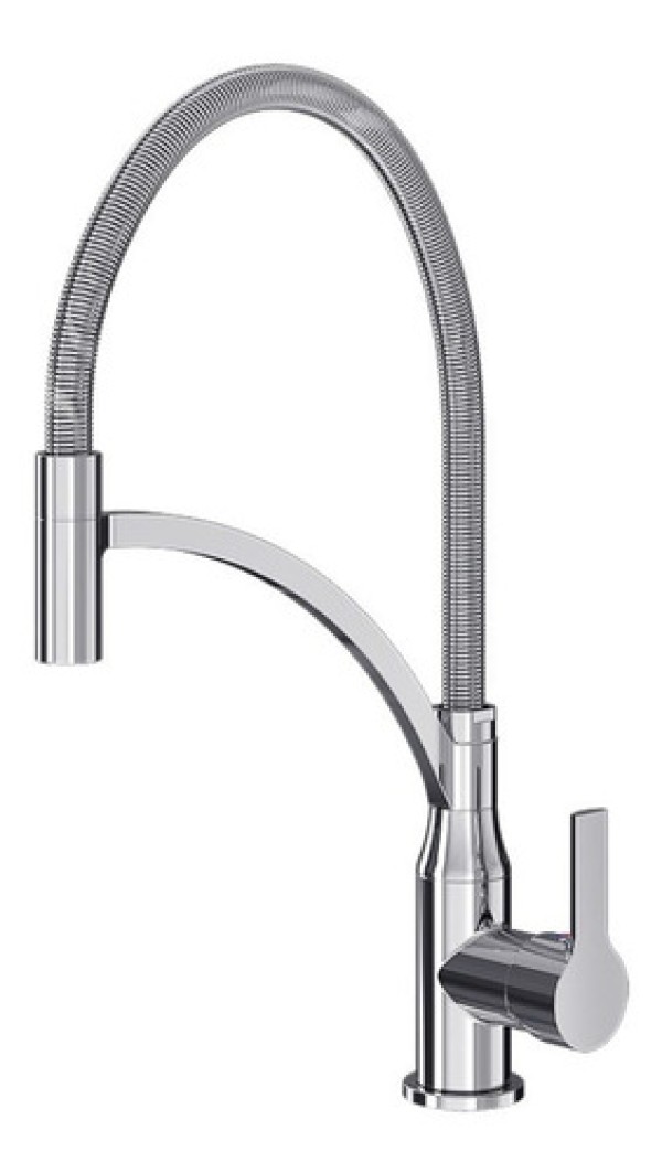 Encontraproduto.com.br - Torneira Misturador Monocomando Pia Cozinha Fani de Mesa Gourmet C604 Cromado