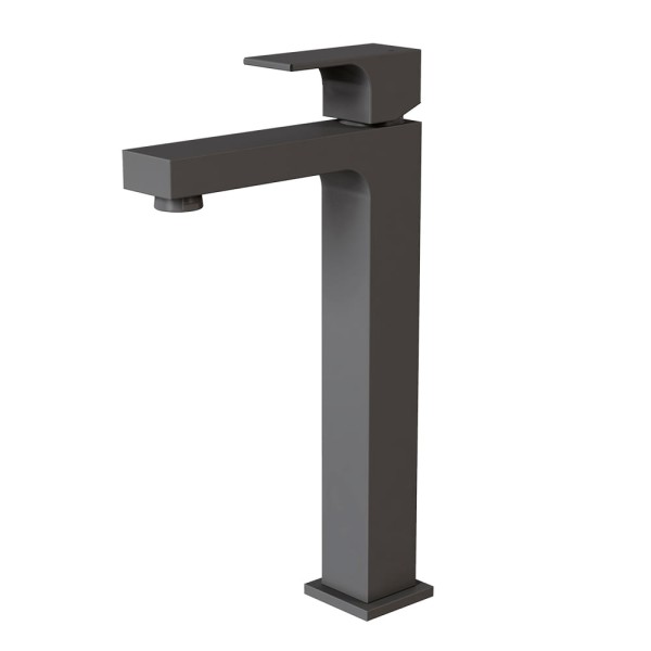 Encontraproduto.com.br - Misturador Monocomando Lavatório Mesa 6877 BK330 Retta Preto/Fosco Fani