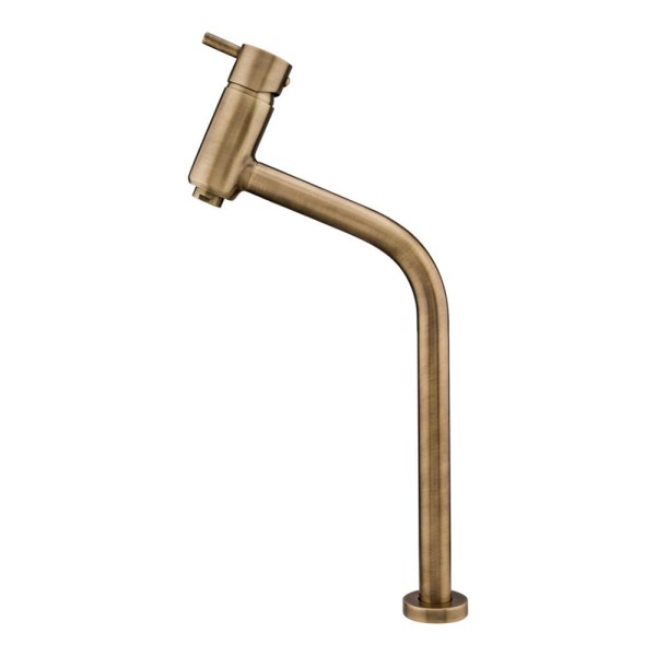 Encontraproduto.com.br - Misturador Monocomando de Mesa Lavatório Bica Alta Sobrepor Slim 1.1/2