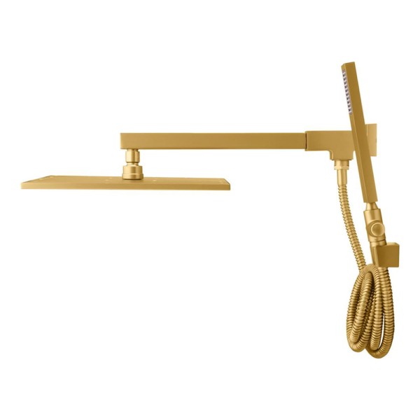 Encontraproduto.com.br - Chuveiro de Parede Articulado com Desviador Eros DOro Vecchio