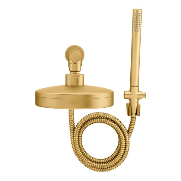 Encontraproduto.com.br - Chuveiro de Parede Articulado com Desviador Mix Plus DOro Vecchio