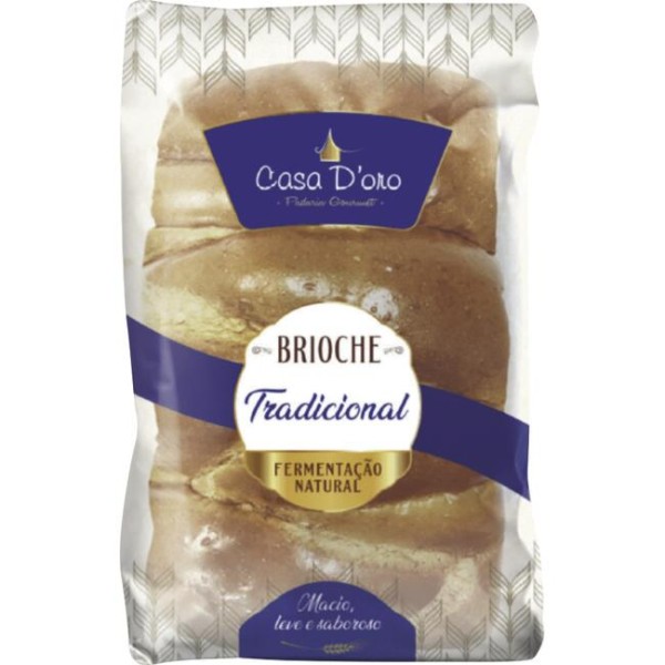 Encontraproduto.com.br - Pão Brioche Casa DOro Tradicional Pacote com 300g