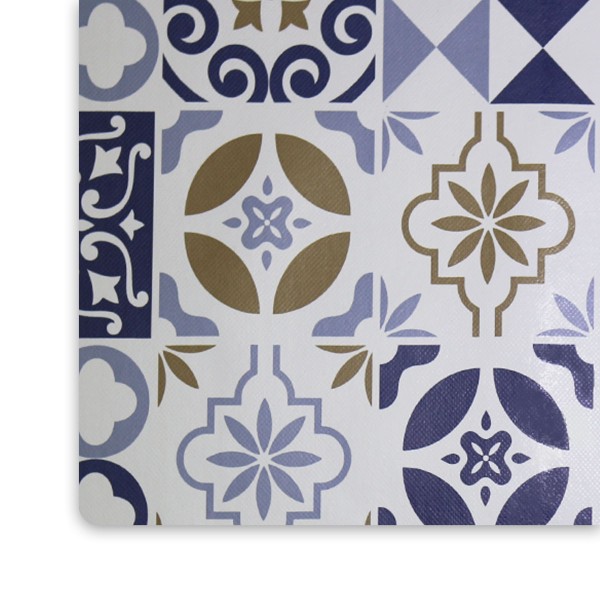 Encontraproduto.com.br - 12 Jogo Americano Azulejo Lisboa - Impermeável  PVC