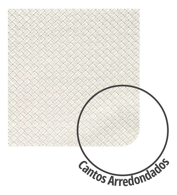 Encontraproduto.com.br - 10 Jogo Americano Cestaria Bege - Trançado Impermeável  Pvc