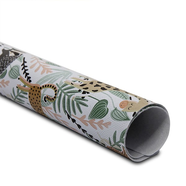 Encontraproduto.com.br - 6 Jogo Americano Floresta Infantil Impermeável  Pvc