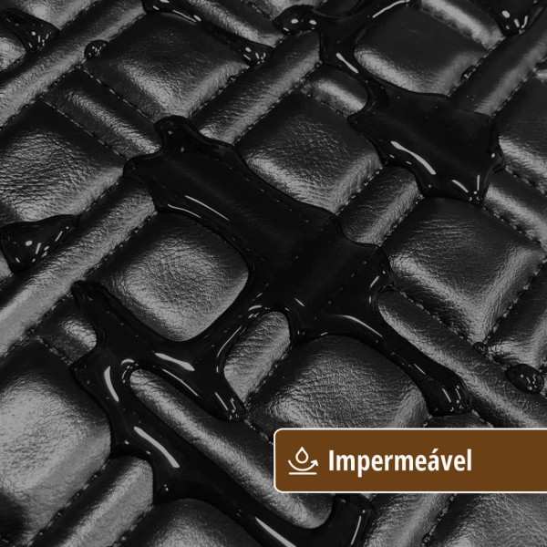 Encontraproduto.com.br - 12 Jogo Americano Bag Alto Padrão Impermeável Redondo Pt Pvc