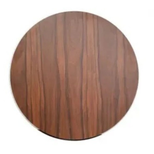 Tampo Em Mdf Oval 180x100 Cm - Pau Ferro Cor Marrom