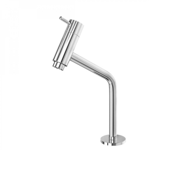 Encontraproduto.com.br - Kit Cuba Com Torneira Pratika 1060 Metal E Válvula 1 Polegada E Sifão Pvc E Flexível Azul Turquesa