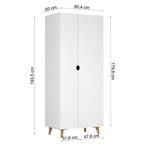 Encontraproduto.com.br - Armário Multiuso 2 Portas Puma Falkk Branco