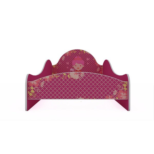 Encontraproduto.com.br - Cama Infantil Princesinha Gelius Móveis Pink Ploc