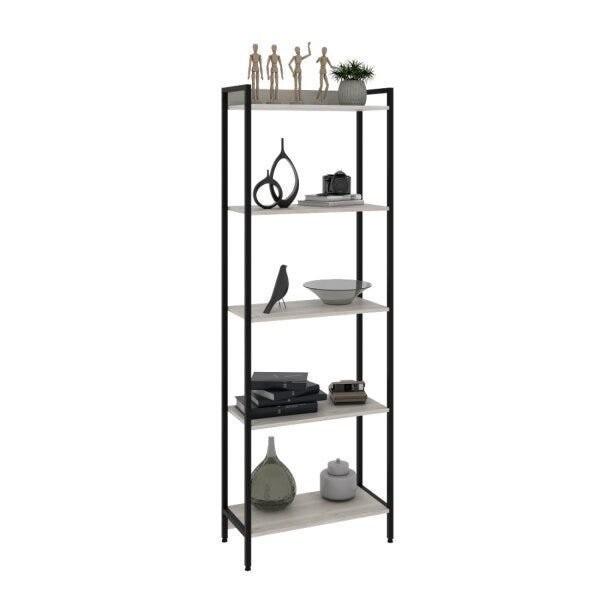 Encontraproduto.com.br - Estante Multiuso 5 Prateleiras 187x60cm Active Espresso Móveis Snow