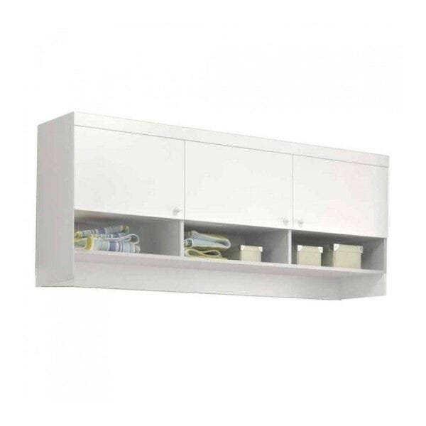 Encontraproduto.com.br - Módulo Aéreo 3 Portas Eloísa Branco