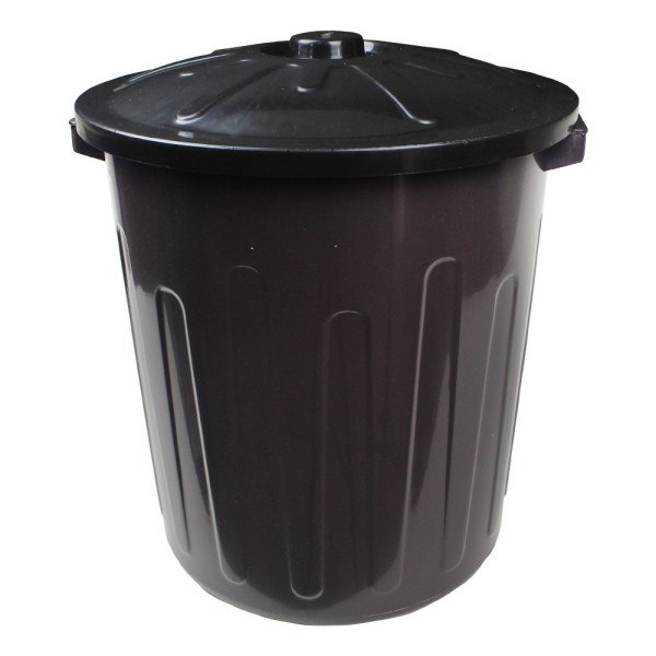 Encontraproduto.com.br - LIXEIRA TAMPA PRETA 30L CF30PT TOYPLAST