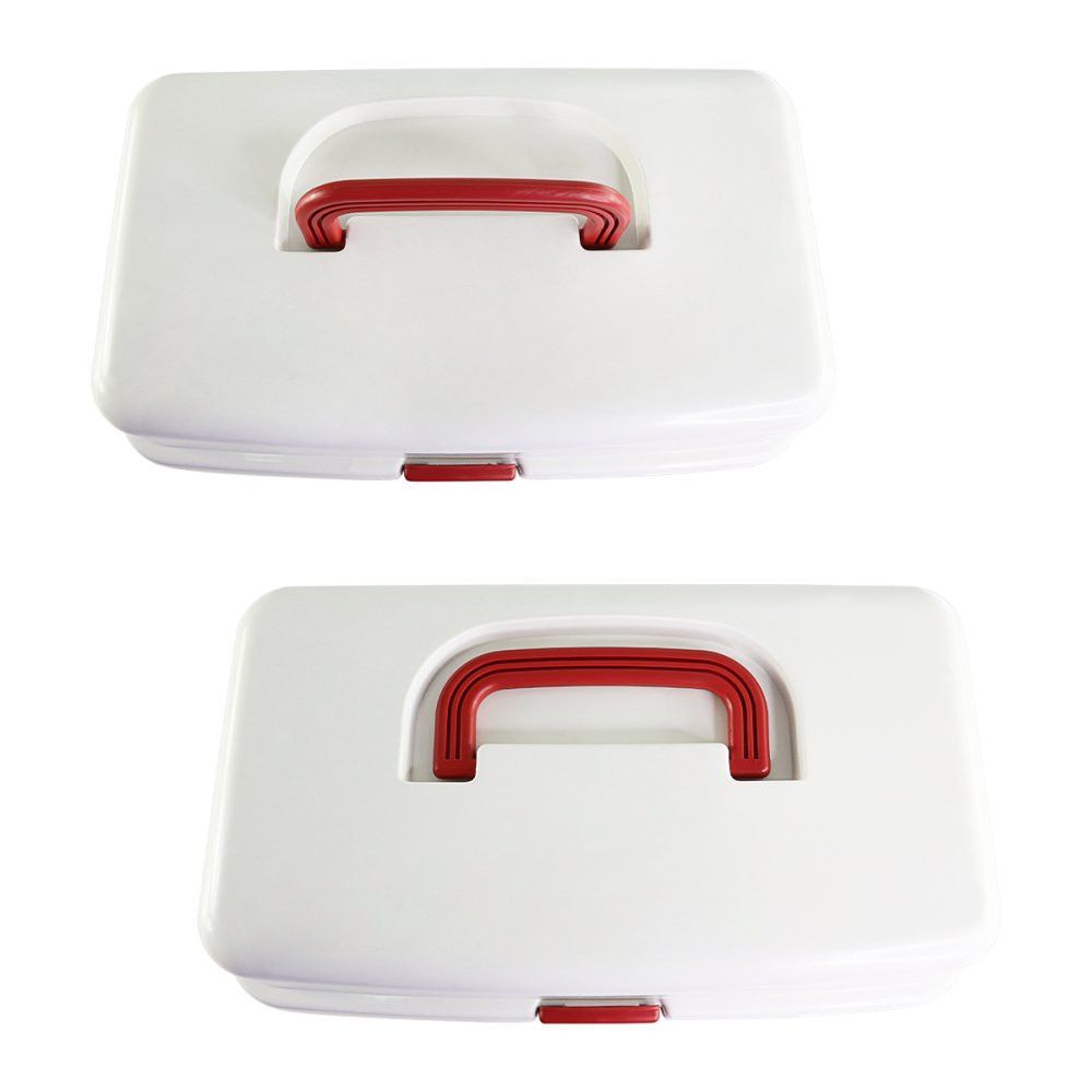 Encontraproduto.com.br - Maleta De Primeiros Socorros Com 2 Bandejas Mps Arqplast