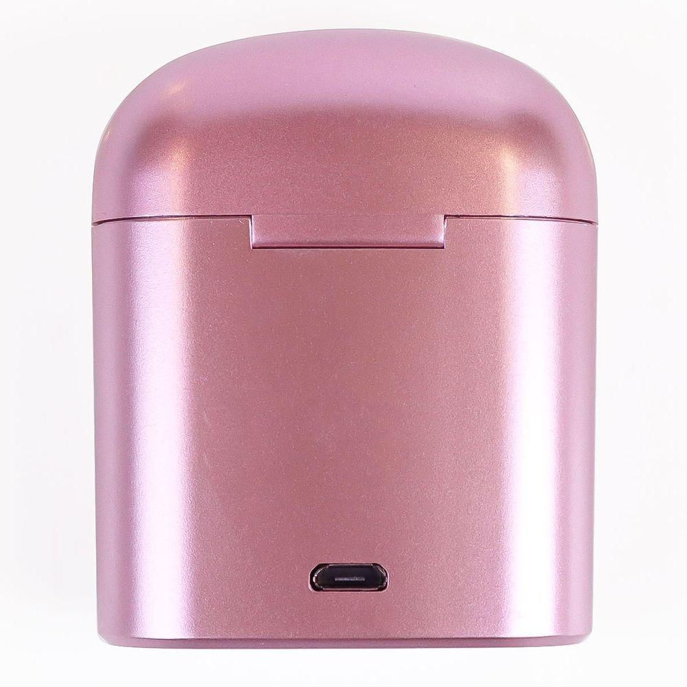 Encontraproduto.com.br - Fone de Ouvido Bluetooth EASY W1+ TWS True Wireless - Rose