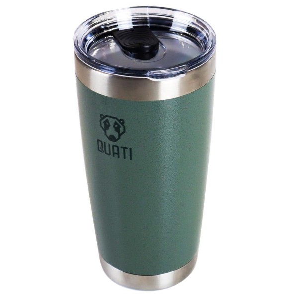 Copo Térmico Quati Com Tampa 591ml Verde - Cvct591