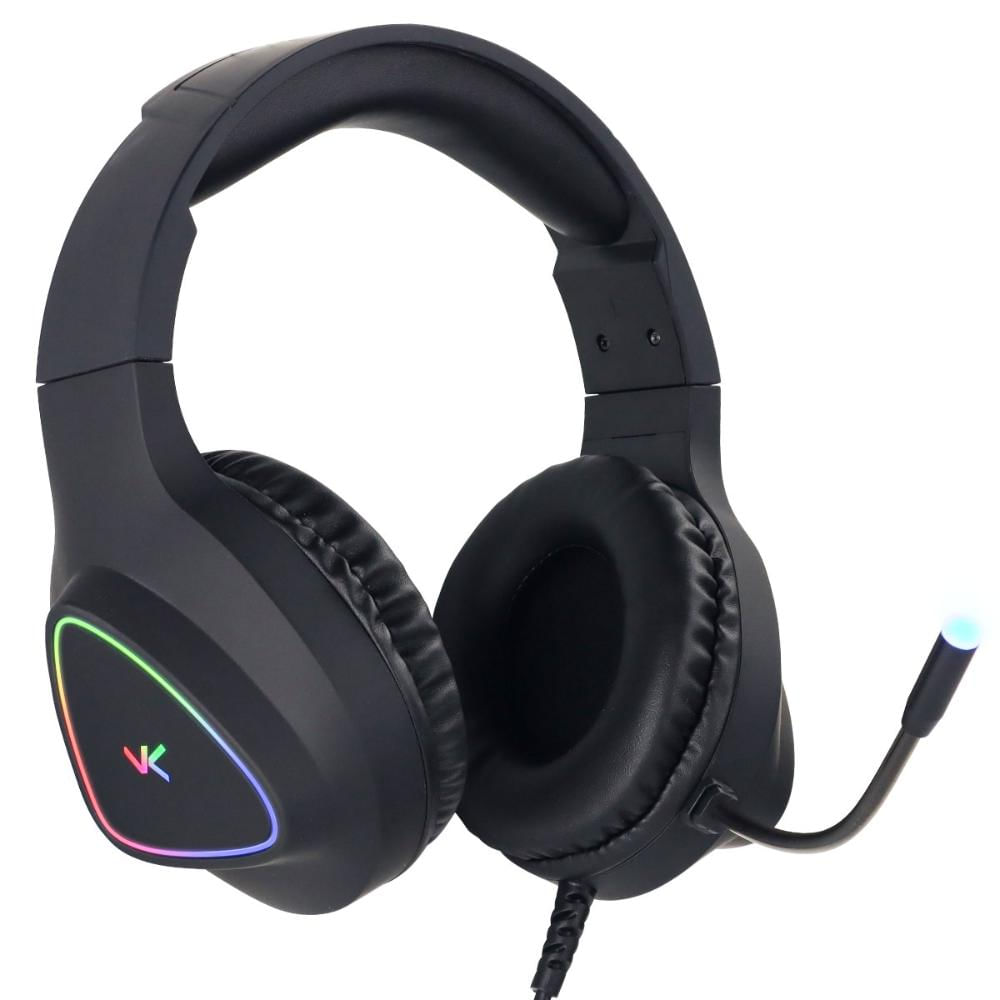 Fone Headset Gamer Chroma USB 7.1 RGB Preto - GH800