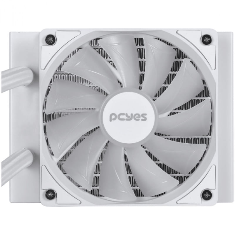 Encontraproduto.com.br - Water Cooler Pcyes Nix 2 Argb 120mm Tdp 200w Branco - Pcywcnix120w Branco