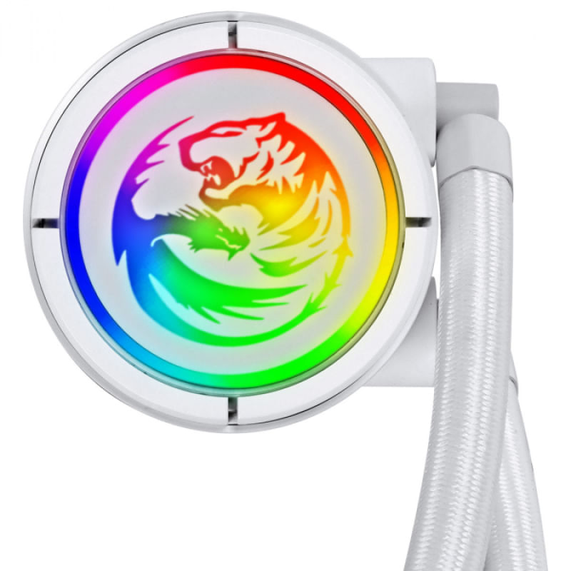 Encontraproduto.com.br - Water Cooler Pcyes Nix 2 Argb 120mm Tdp 200w Branco - Pcywcnix120w Branco