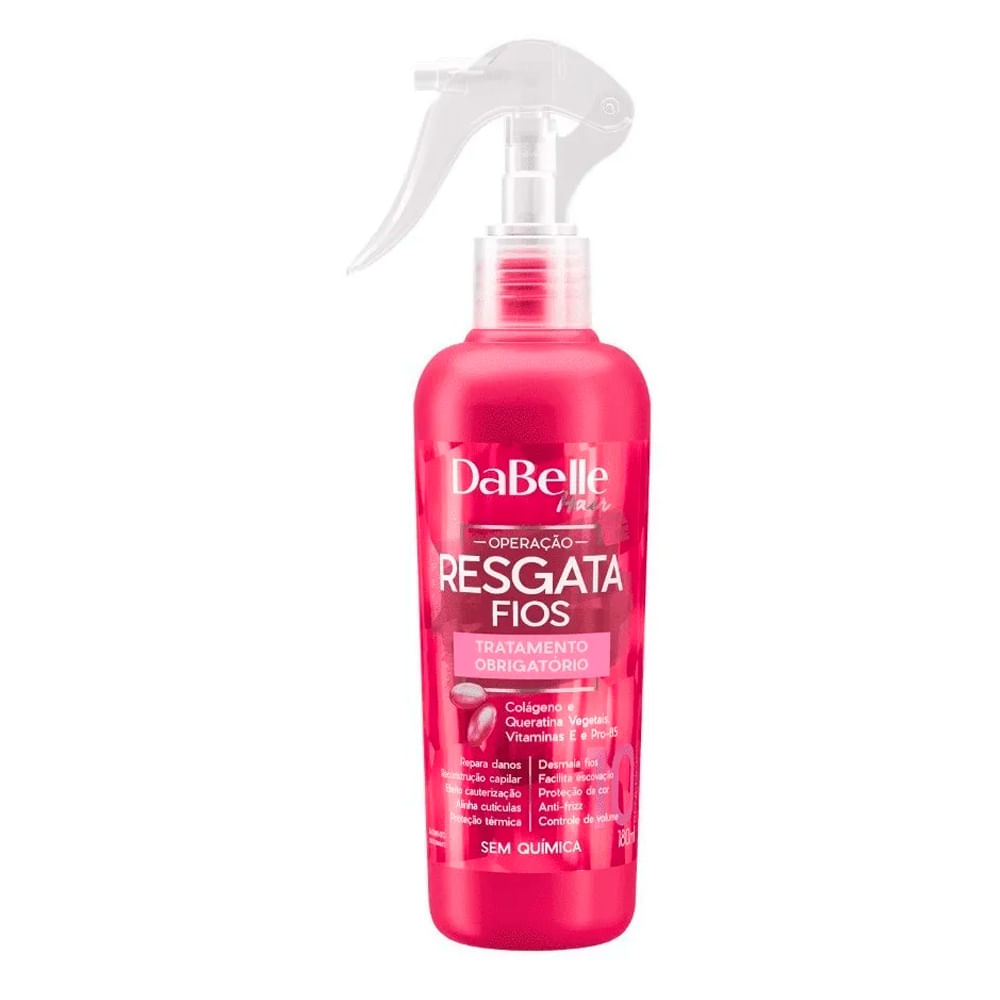 Encontraproduto.com.br - Tratamento Obrigatorio 180ml Resgate Fios - DaBelle