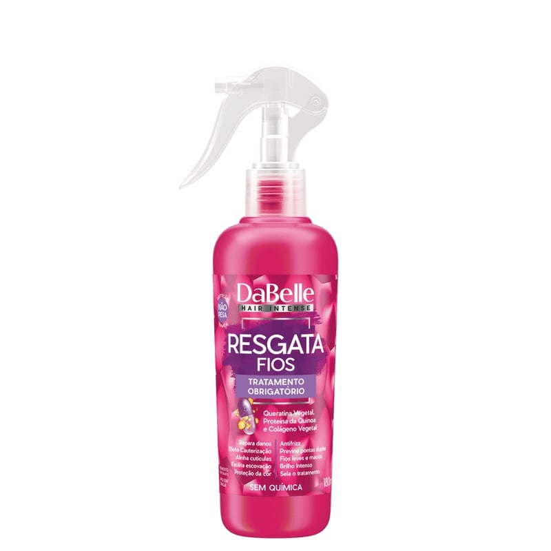 Encontraproduto.com.br - Tratamento Obrigatorio 180ml Resgate Fios - DaBelle