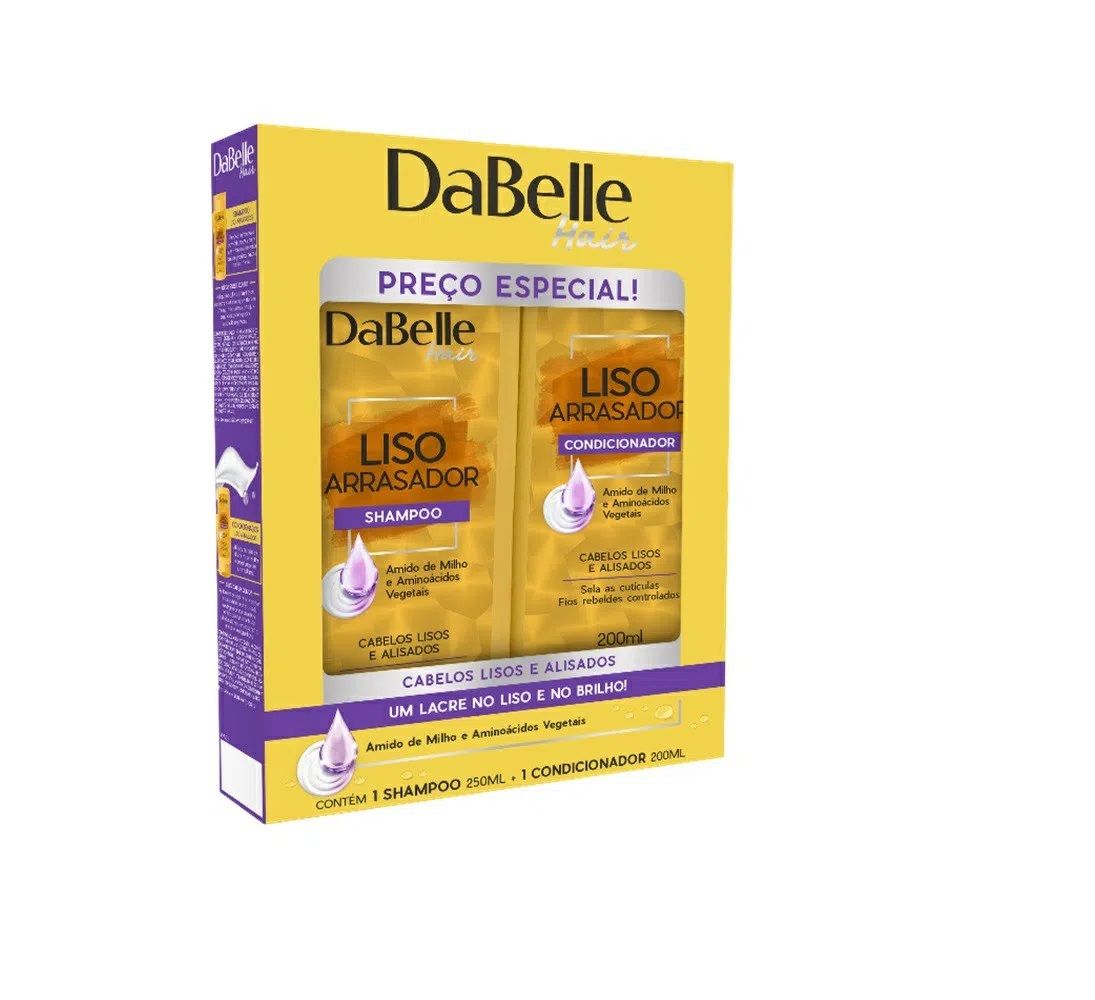 Encontraproduto.com.br - Kit Shampoo 250ml + Condicionador 175ml Meu Cronograma Perfeito - DaBelle