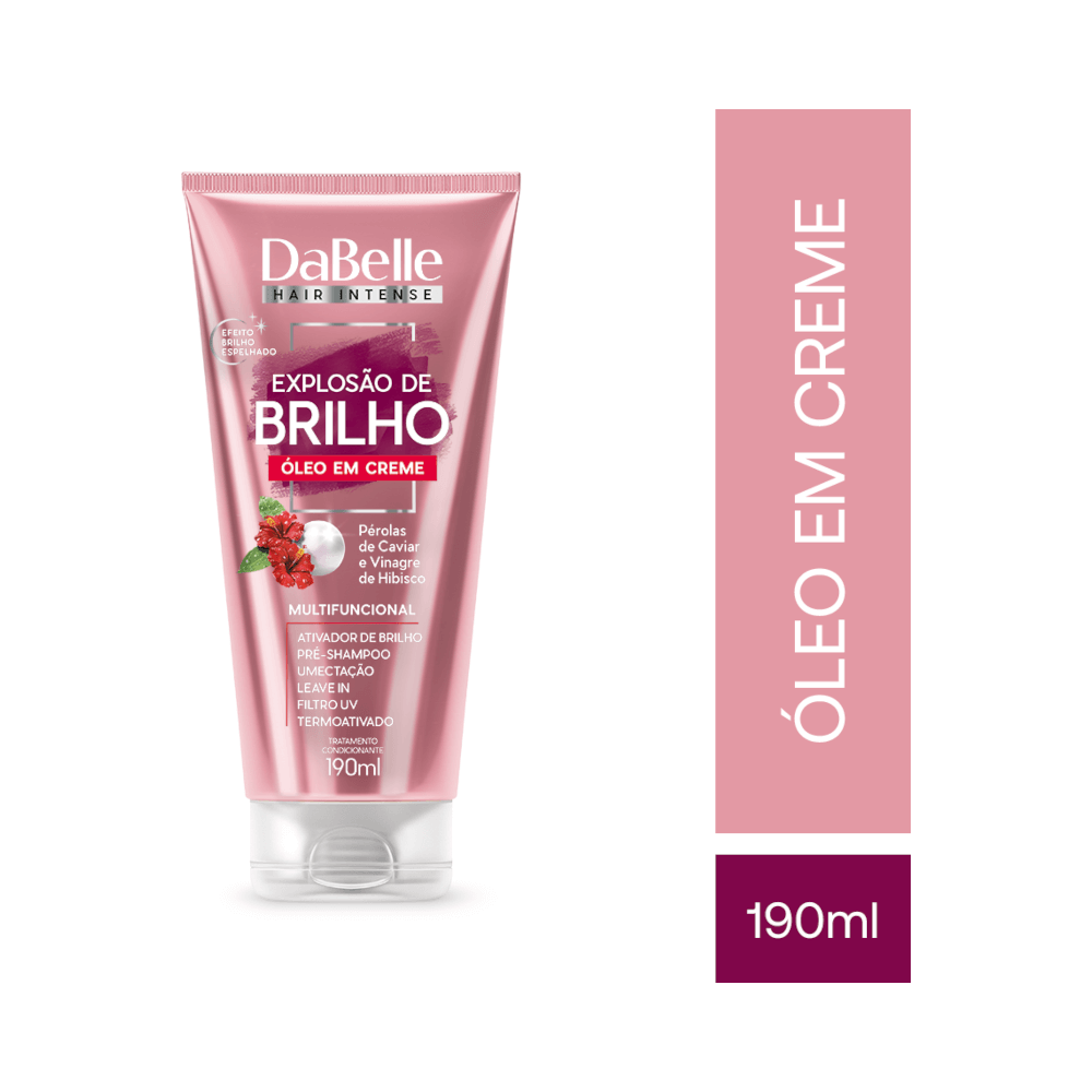 Encontraproduto.com.br - Oleo em Creme 190ml Explosao de Brilho - DaBelle