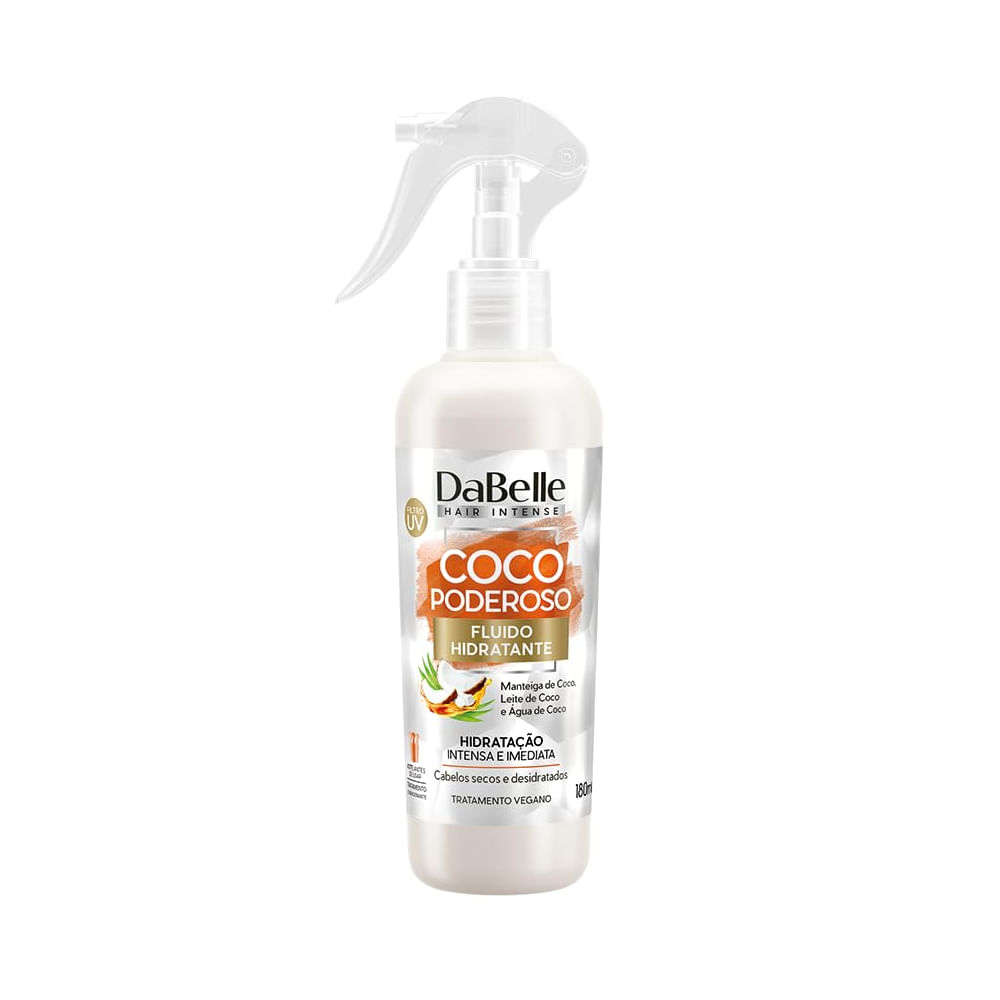 Encontraproduto.com.br - Fluído Hidratante Dabelle Coco Poderoso 180ml