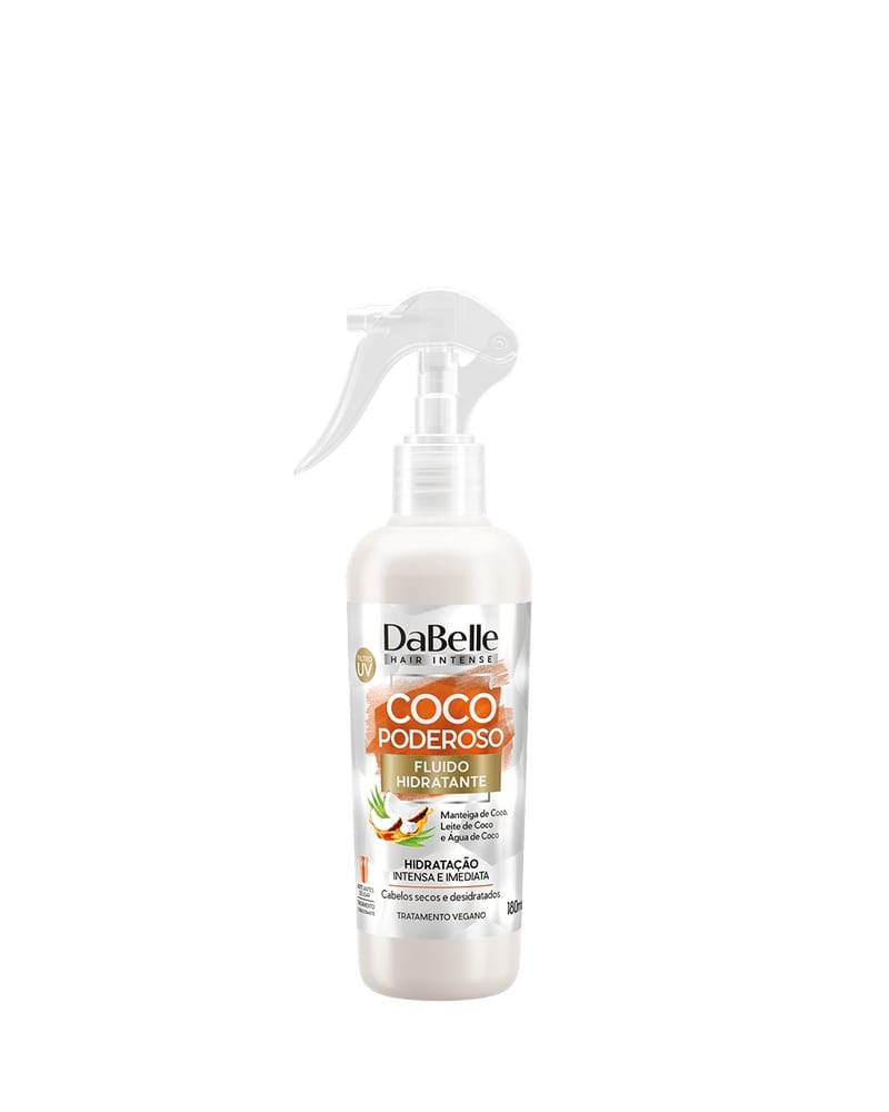 Encontraproduto.com.br - Fluído Hidratante Dabelle Coco Poderoso 180ml