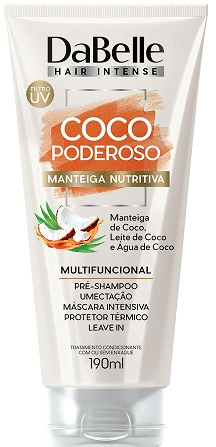 Encontraproduto.com.br - Manteiga Nutritiva DaBelle Capilar Coco Poderoso 190ml