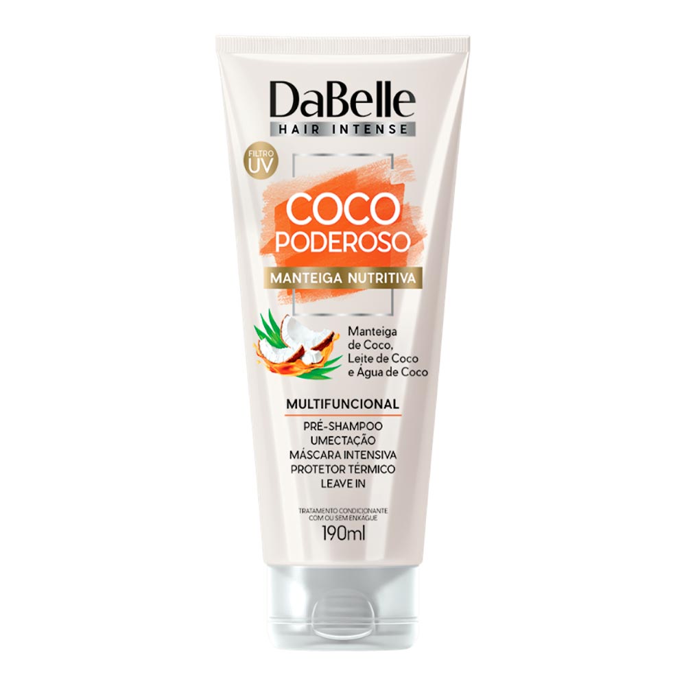 Encontraproduto.com.br - Manteiga Nutritiva DaBelle Capilar Coco Poderoso 190ml