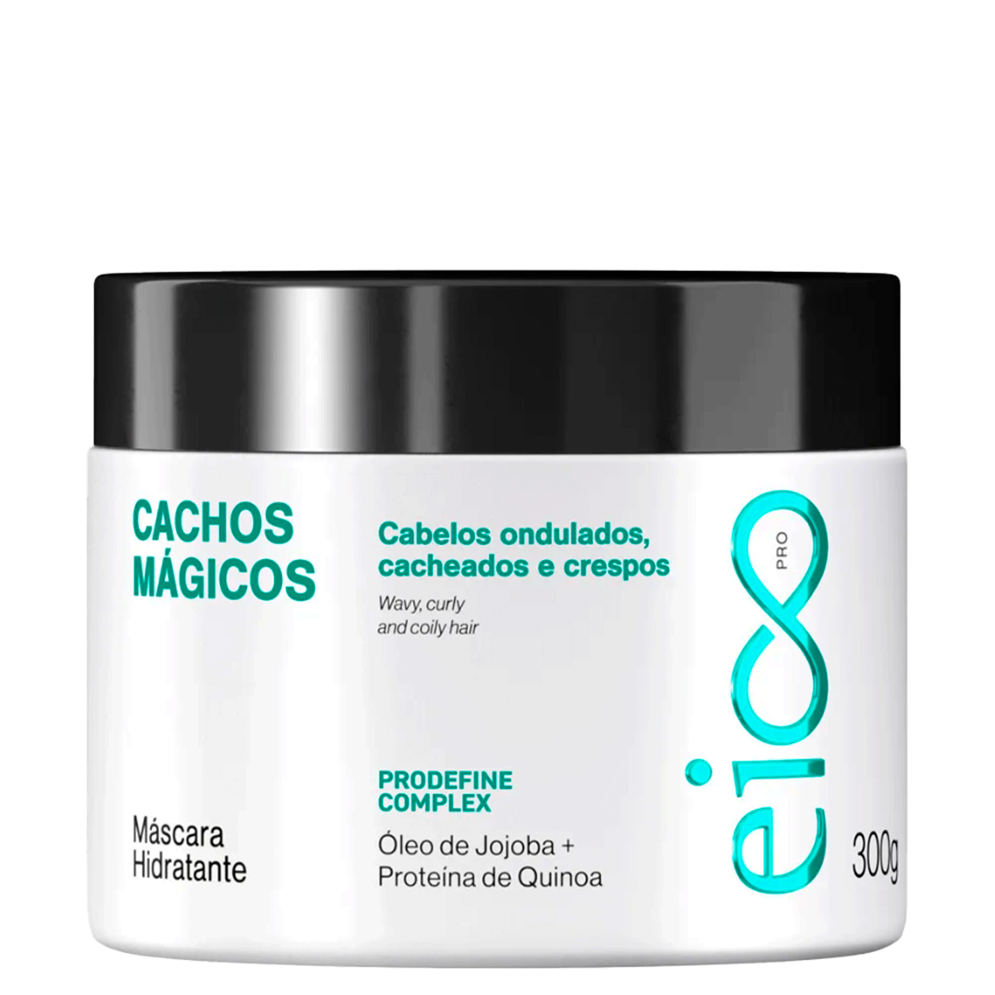 Encontraproduto.com.br - Mascara 300g Cachos Magicos - Eico Profissional