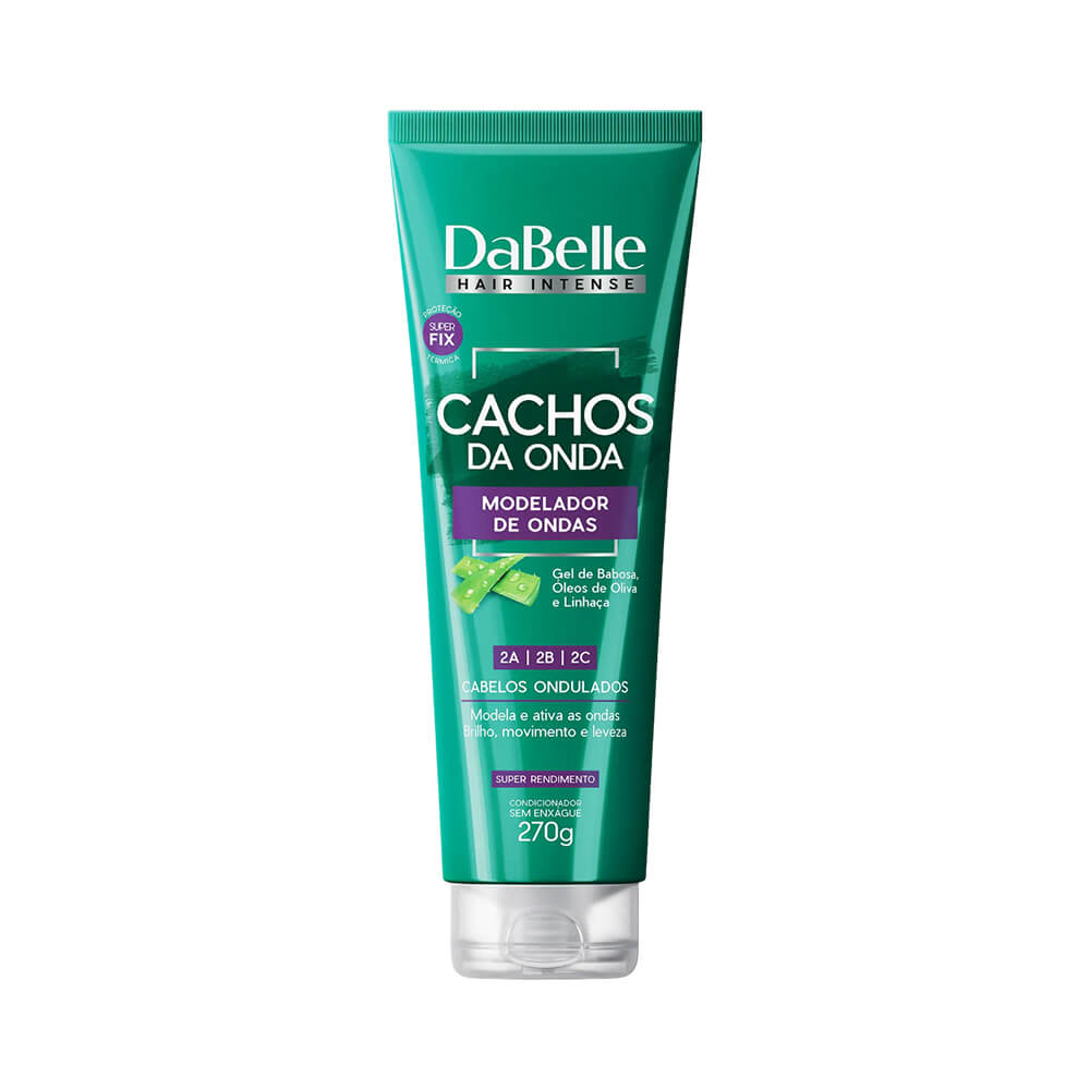 Encontraproduto.com.br - Modelador de Cachos Dabelle Cachos da Onda 2ABC 270g