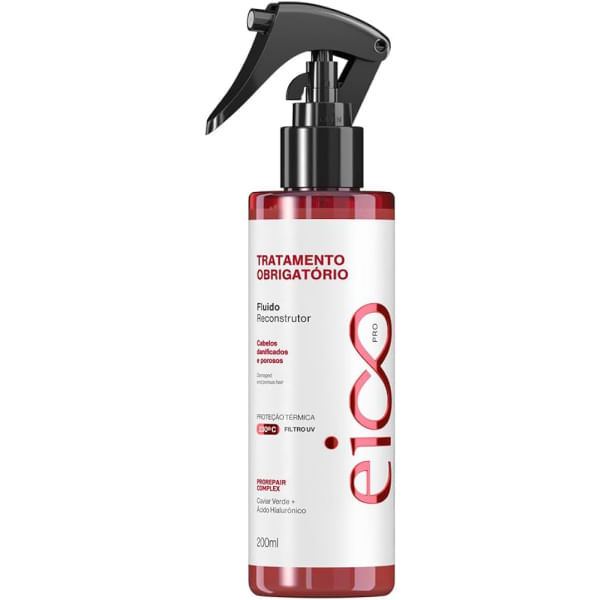 Encontraproduto.com.br - Fluido Reconstrutor 200ml Tratamento Obrigatorio - Eico Profissional