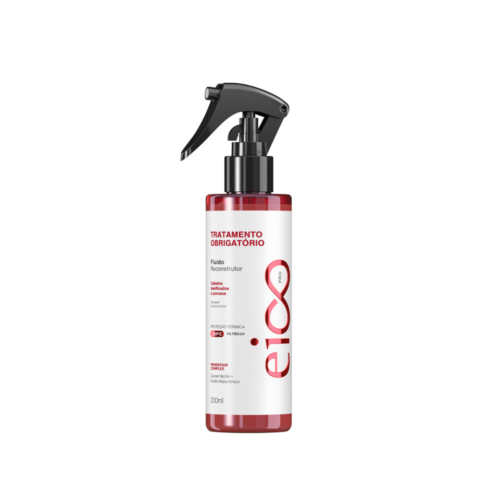 Encontraproduto.com.br - Fluido Reconstrutor 200ml Tratamento Obrigatorio - Eico Profissional