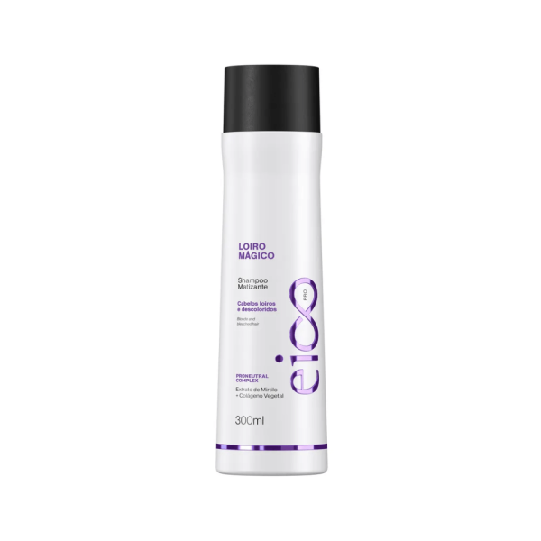 Encontraproduto.com.br - Shampoo Matizante Eico Professional Loiro Mágico 300ml