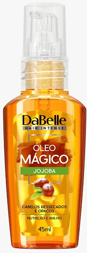 Dabelle Óleo Mágico Jojoba Reparador De Pontas Protetor Térmico Antifrizz Nutrição Brilho Maciez 45ml