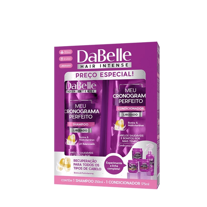 Conjunto Dabelle Meu Crono Perf (Shampoo + Condicionador)