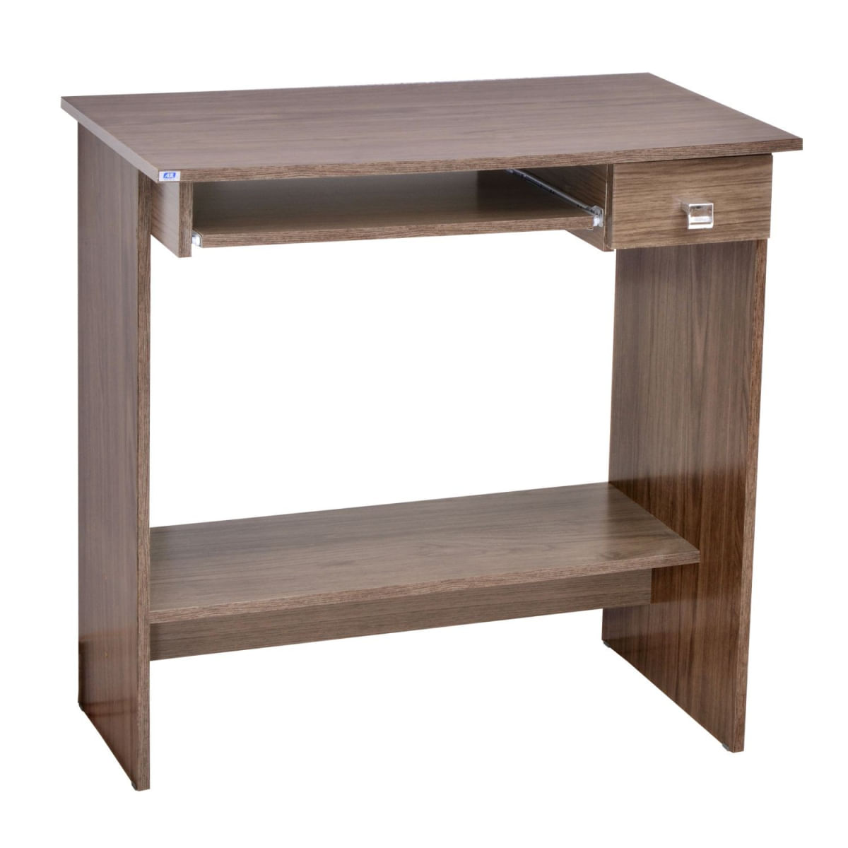 Mesa Para Computador com Gaveta Castanho - ADJ DECOR