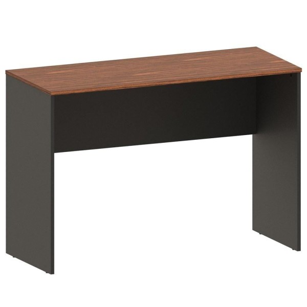 Encontraproduto.com.br - Mesa Para Computador Escrivaninha 110Cm Euro Ii C14 Dakota/Preto - Mpozenato