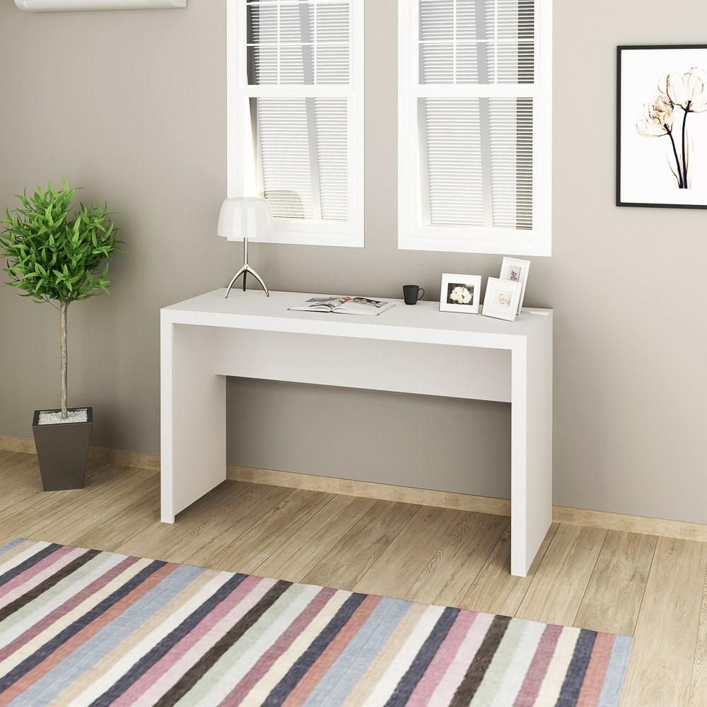Encontraproduto.com.br - Mesa Para Computador Escrivaninha Me4135 Branco